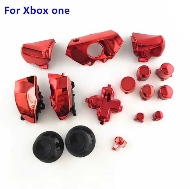 Для Xbox Один запасная часть полный набор хром ABXY Dpad триггеры кнопки R1L1 1 R2L2 Наборы
