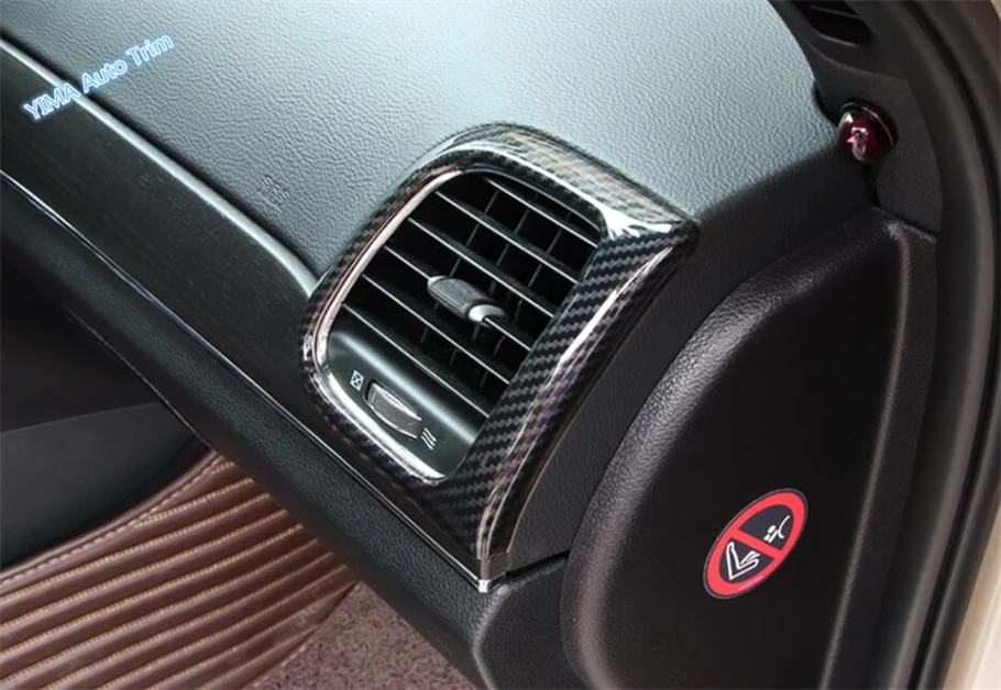 

Lapetus Car Styling Inner Side Air Conditioning AC Outlet Vent Cover Trim 2 Pcs ABS For Jeep Grand Cherokee 2014 2015 2016
