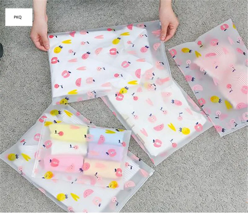 20 шт. молния матовый Ева пластиковая сумка на молнии для хранения путешествия