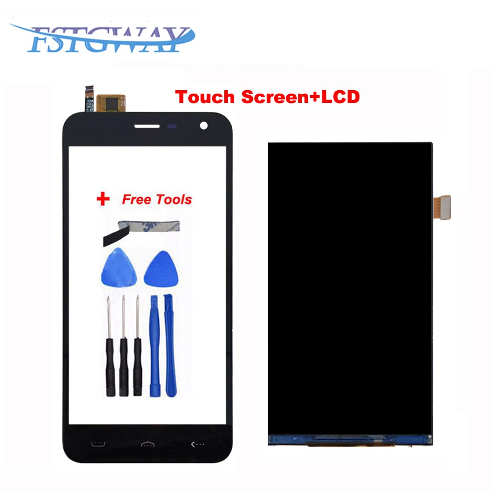 Для HOMTOM HT3 ЖК экран с сенсорным экраном дисплей для ht3 FPC 501513 A Digitzer сборка +