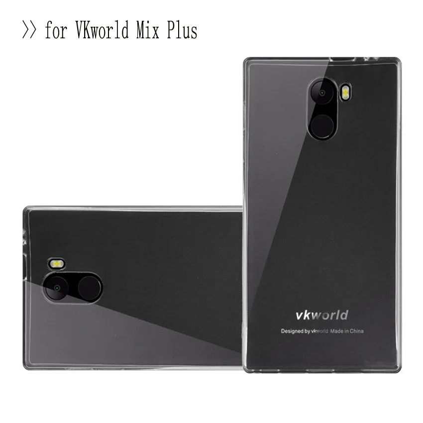 For VKworld Mix Plus Silicon Case Ultra Thin Soft TPU Transparent Mobile Phone Back Cover | Мобильные телефоны и