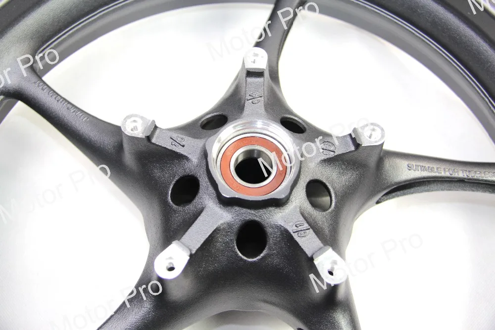 Переднее колесо обод для Yamaha FZ1 2006-2009 мотоцикл, запчасть для FZ1000 YZF R1 R6 R6S YZF-R1 YZF-R6 YZF-R6S черный