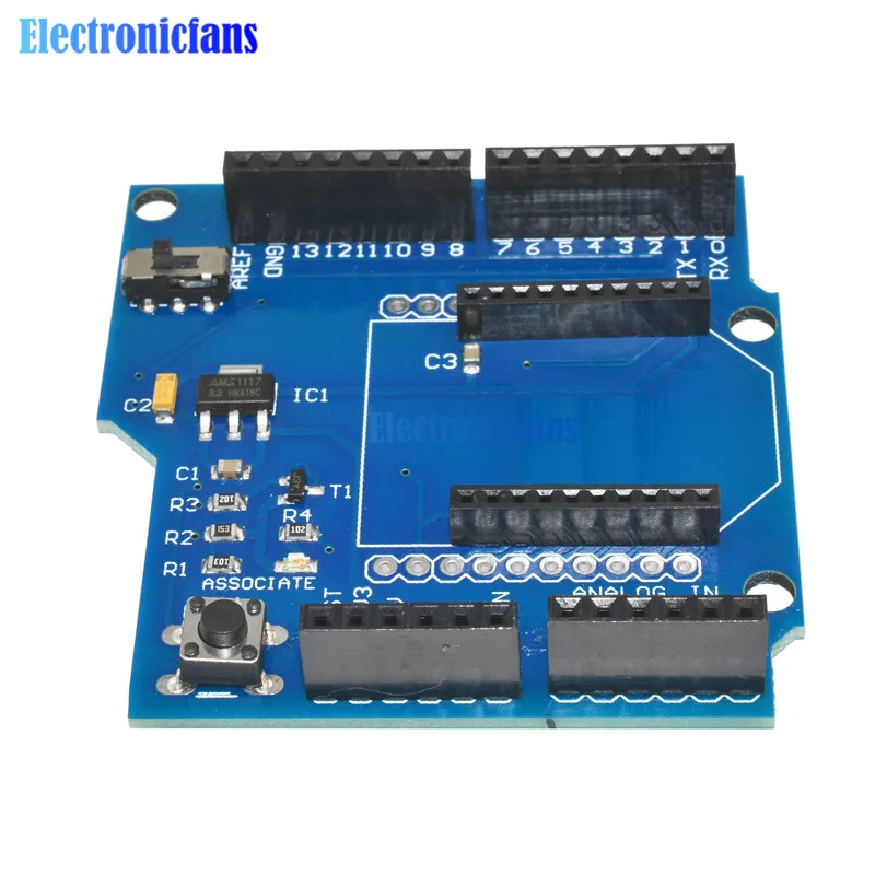 Фото Новый модуль Bluetooth XBee Shield V03, беспроводное управление для XBee ZigBee для Arduino №3