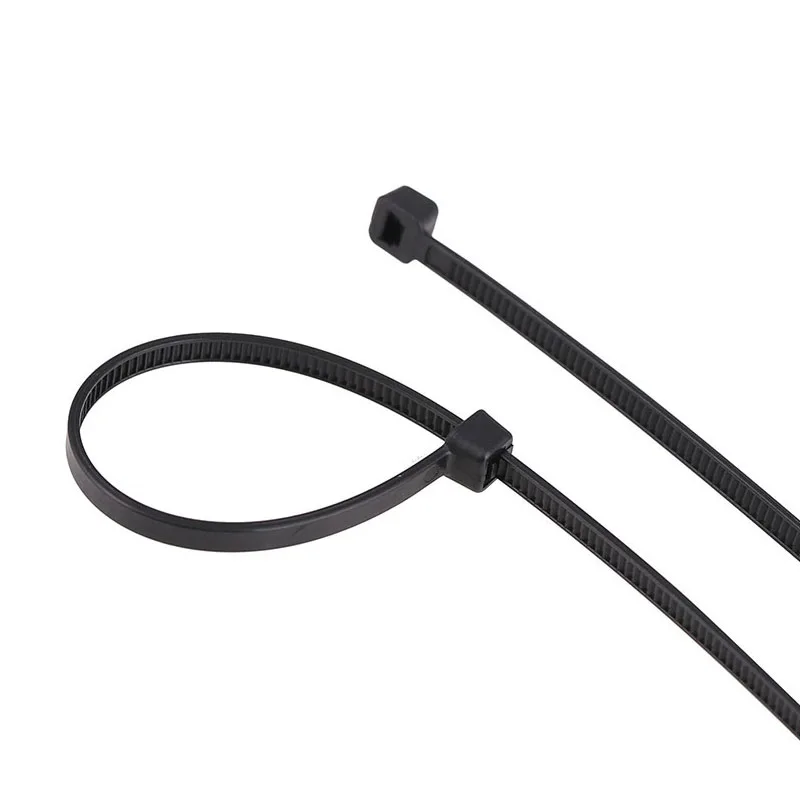 120 шт. 3X1000 мм черный самозамок пластик нейлон кабельные стяжки молния