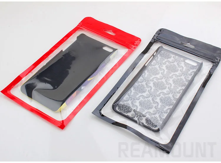 3000 шт пустой прозрачный замок на молнии Розничная упаковка сумка для мобильного