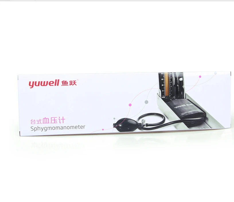 Сфигмоманометр Yuwell Mercury для измерения артериального давления, настольный домашний сфигмометр, прибор для измерения артериального давления