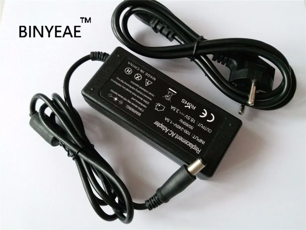 18 5 V 3.5A 65w универсальный AC DC адаптер питания зарядное устройство для HP CQ20 CQ32 CQ35 CQ36