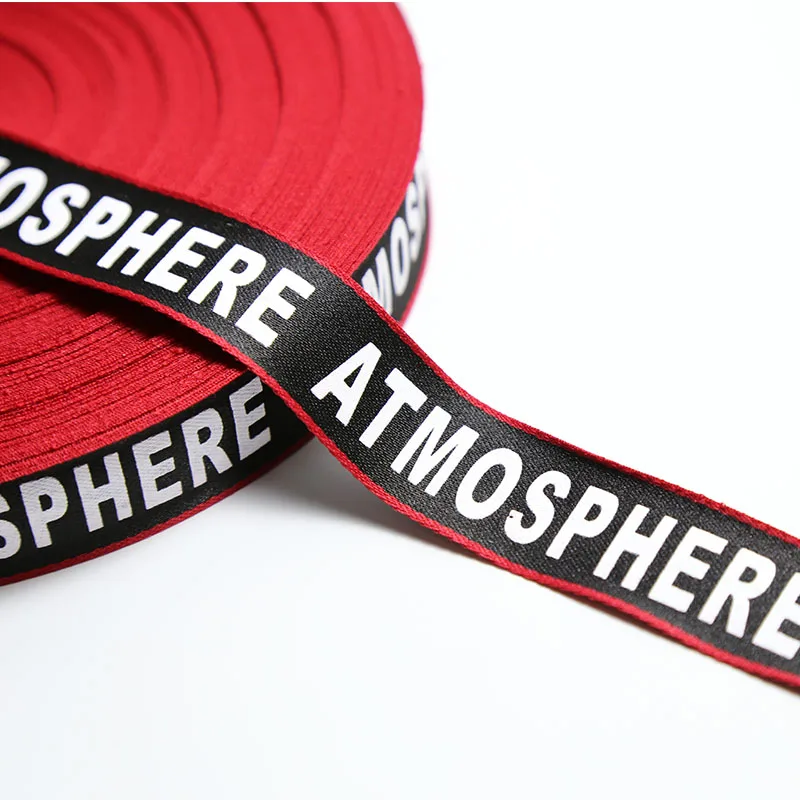 2 5 см черный с белой атмосферой буквы ленты ткань обувь декоративные DIY