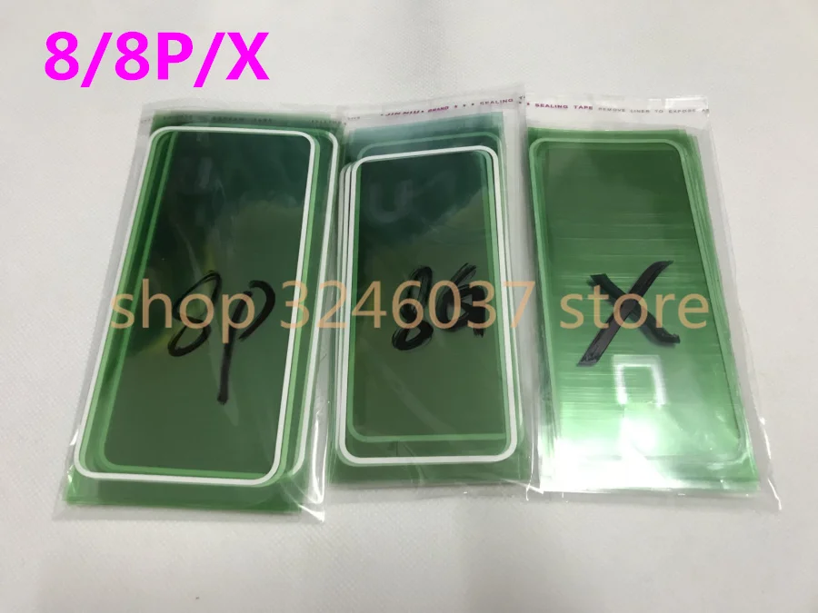 10 шт./лот новый оригинальный качественный корпус чехол для iphone 8 plus X стеклянная