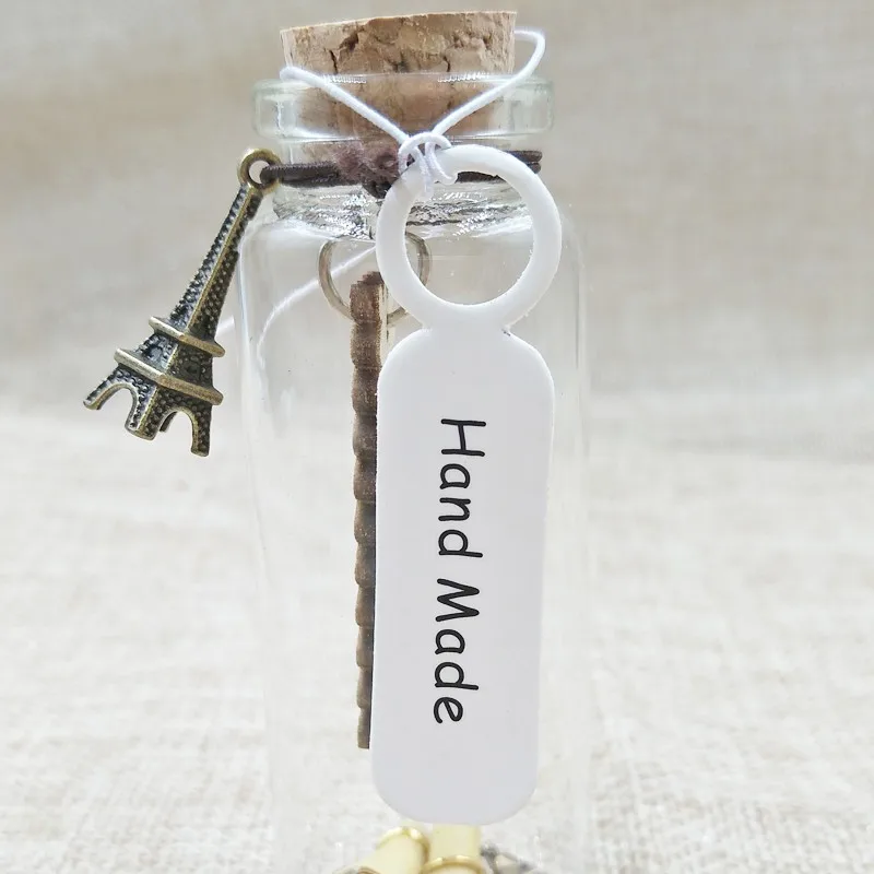 Маленькие подарочные бирки ручной работы 5*1 3 см пустая упаковка для ювелирных