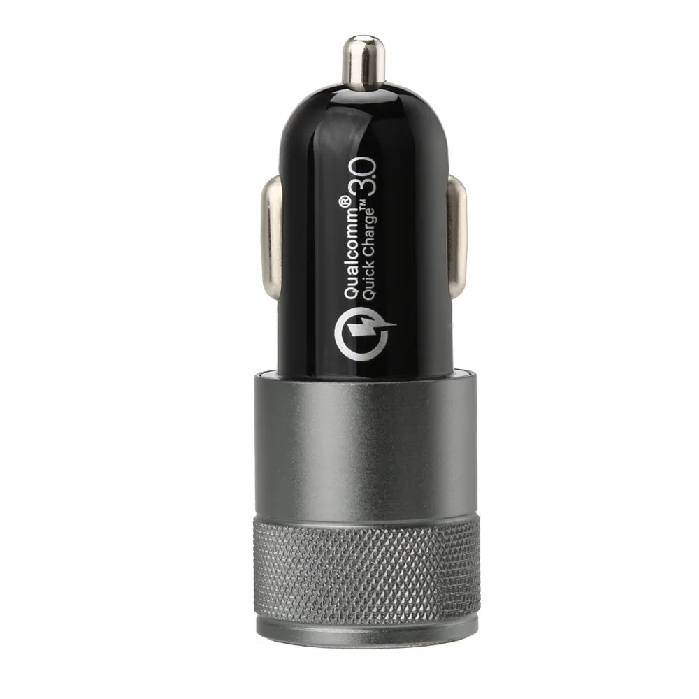 Willtoo Type-C_PD алюминиевый сплав QC3.0 LED полупрозрачный дисплей двойной USB