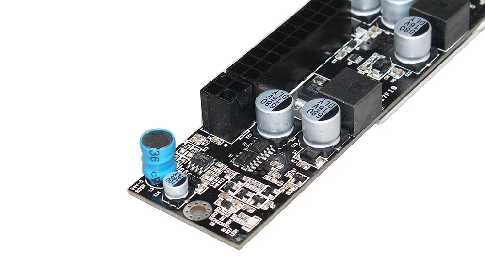 DC ATX PSU 19 В в 180 Вт твердотельный Пико переключатель 24pin (20 + 4) MINI ITX автомобиль PC