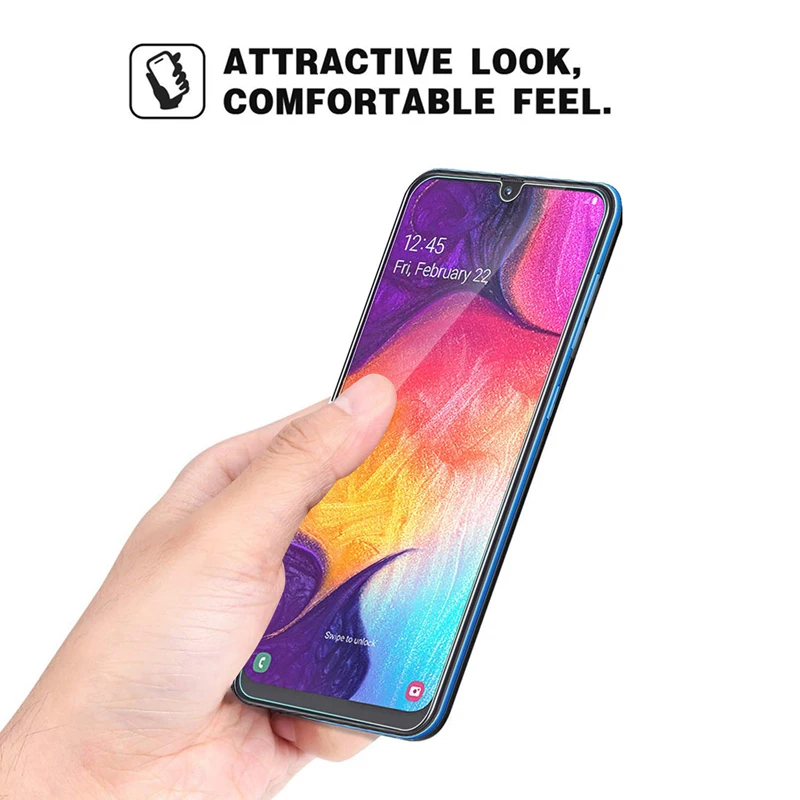 Защитное стекло закаленное для Samsung Galaxy A20/A10/A50/A40/A30/M10/M20/M30/A60/A70/A80/A90|Защитные
