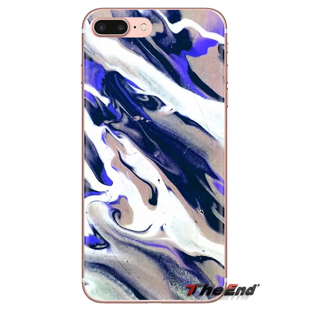 Silicone Cases Cover For Huawei Nova 2 3 2i 3i Y6 Y7 Y9 Prime Pro GR3 GR5 2017 2018 2019 Y5II Y6II Watercolor Marble tiles stone |