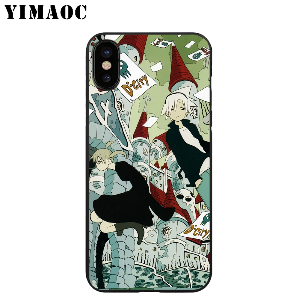 Мягкий силиконовый чехол YIMAOC для iPhone X или 10 8 7 6 6S Plus 5 SE Xr Xs Max |