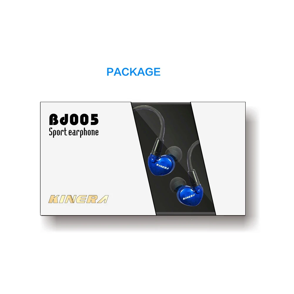 KINERA BD005 BA + Динамический HiFi двойной наушник с микрофоном съемный кабель