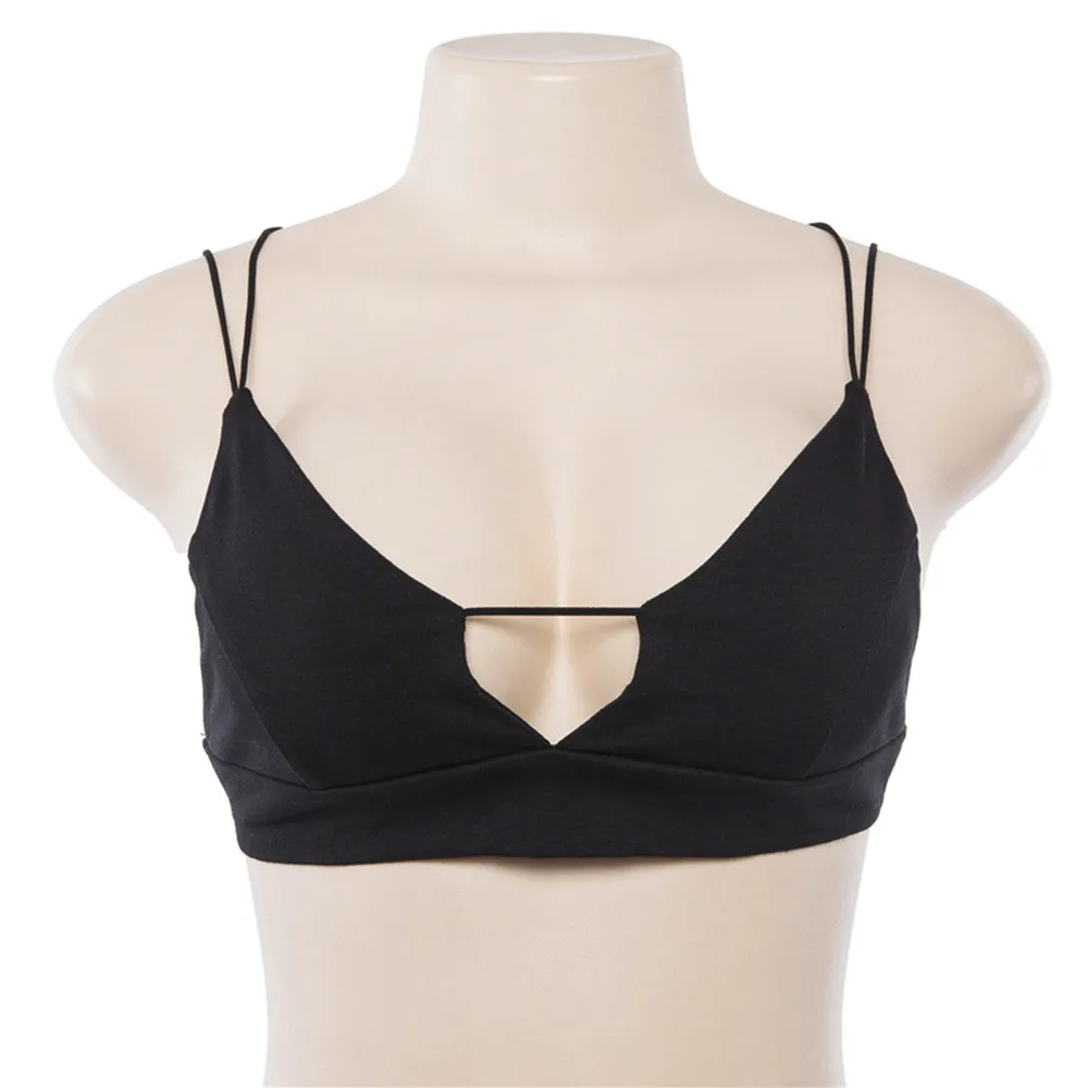 Женская одежда 2019 женские пикантные однотонные без бретелек крест повязку