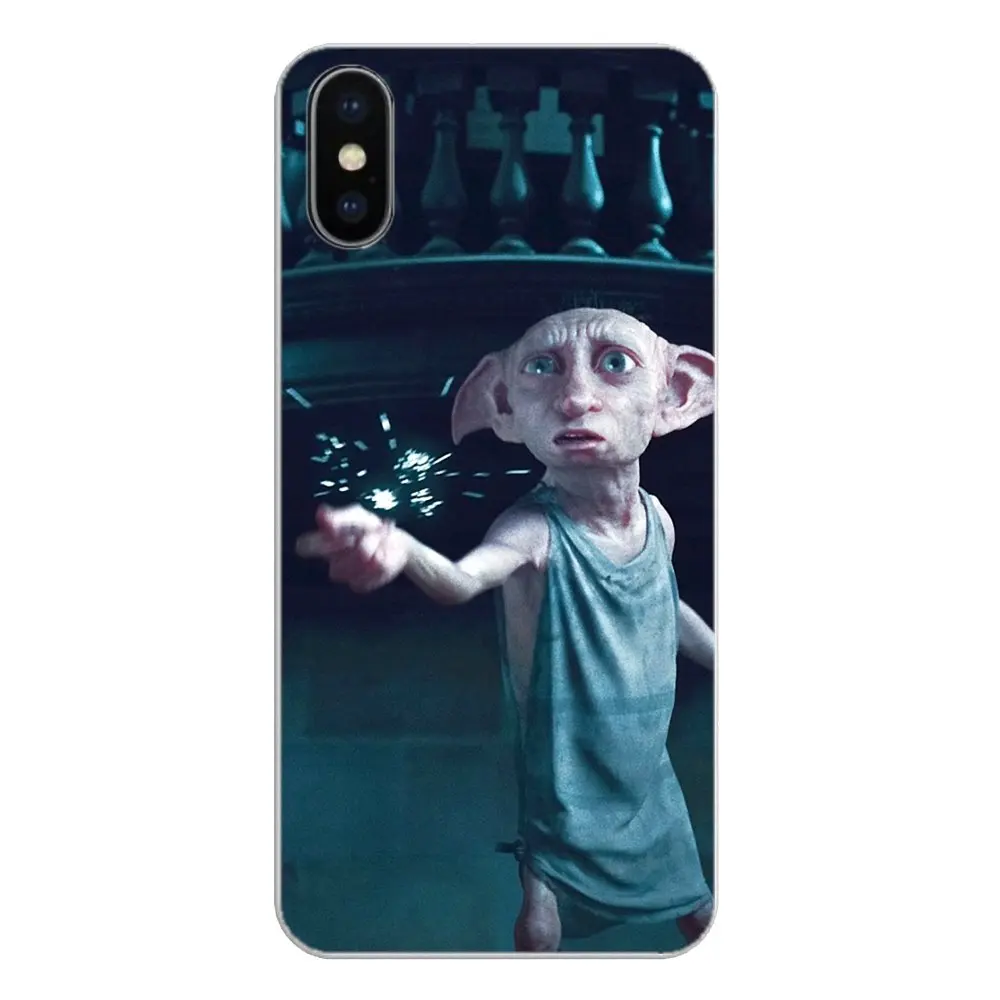 Silicone Phone Shell Cover For LG G7 Q6 Q7 Q8 Q9 V30 X Power 2 3 OnePlus 3T 5T 6T Harry Potter Movie Dobby Poster |