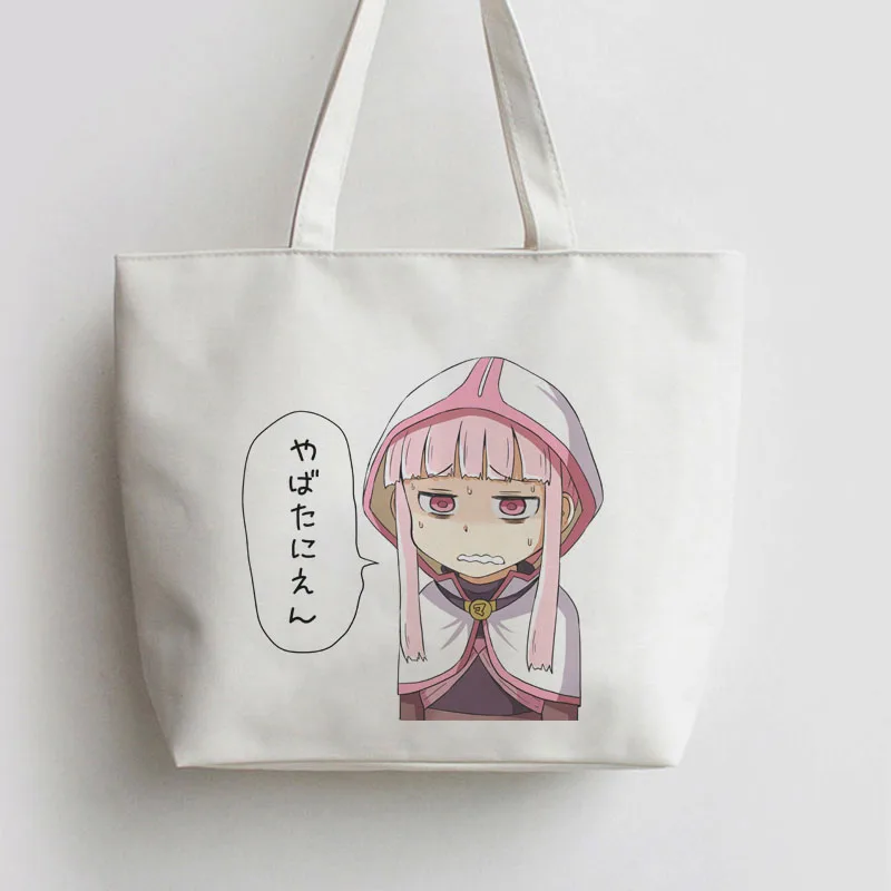 Сумка для покупок аниме Puella Magi Madoka Magica Mahou Shoujo Magika Холщовая мультяшный милый