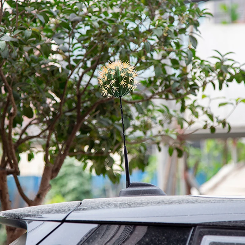 Автомобильная антенна украшение кактус отделка крыши Установите для всех Mini Cooper