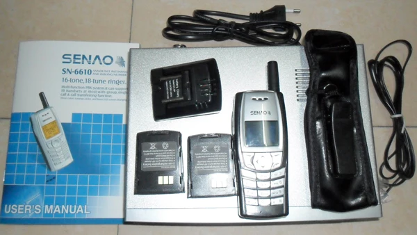 SENAO SN 6610 дистанционный беспроводной телефон 1 базовая поддержка 9 дополнительный