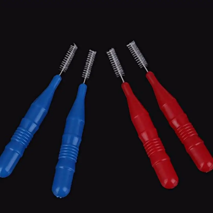 50 шт. пластиковая зубная нить для гигиены полости рта межзубная щетка-зубочистка