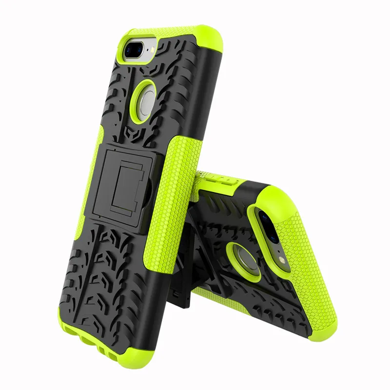 Green Armor Case 360 Tough Armor чехол на Хонор 9 Лайт Пластик+ силиконовый чехлы чехол на Huawei Honor 9 lite Heavy Duty противоударный гибридный чехол на Хуавей Хонор 9 Лайт - Цвет: Green Armor Case