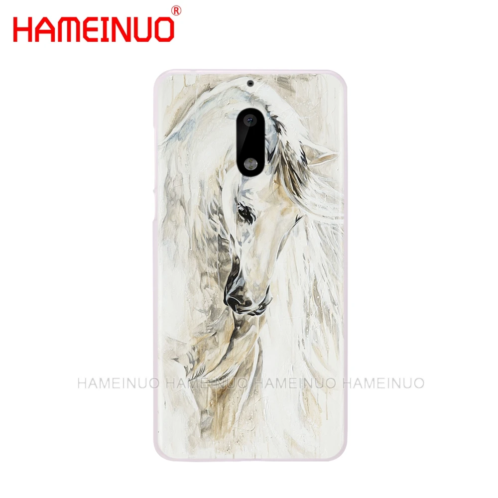 HAMEINUO с принтом животного, лошади крышка чехол для телефона для Nokia 9 8 7 6 5 3 Lumia 640 640XL - Цвет: 62139
