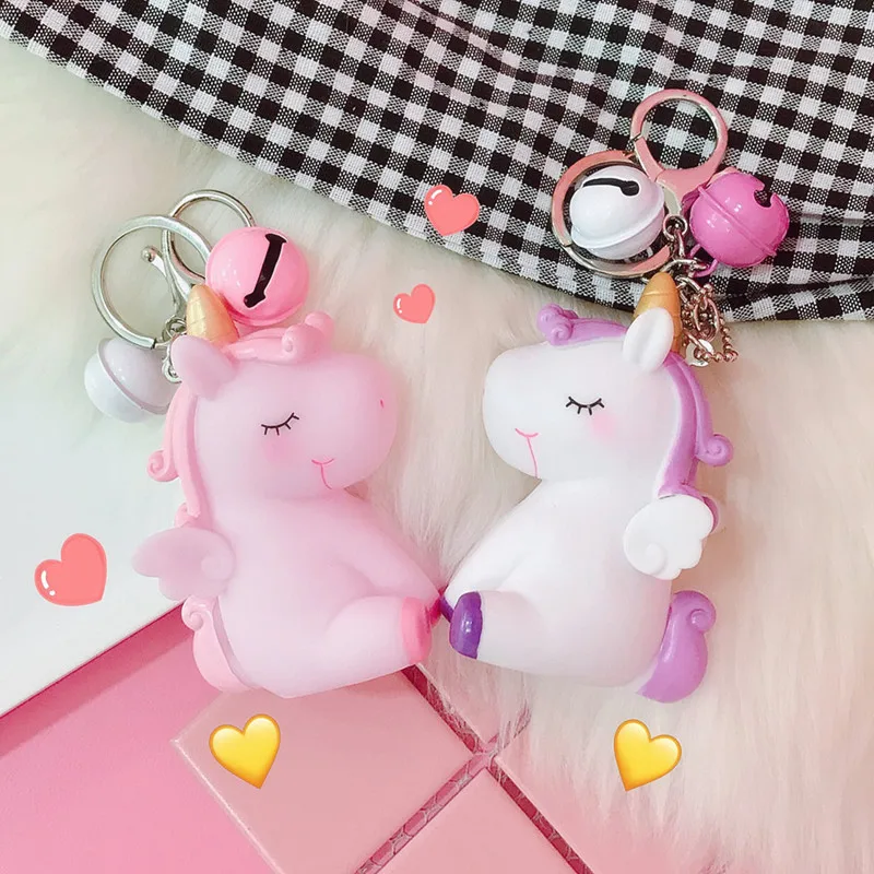 Pink Новые персонализированные Единорог вечерние сувениры Unicornio брелок свадебные подарки для гостей День Рождения украшения для взрослых/детей сувенир - Цвет: Pink