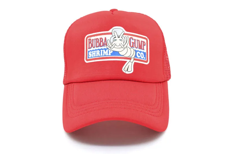 Климат Форрест Gump Кепка шляпа 1994 Bubba Gump шляпы для косплея GUMP Бег Спорт на открытом воздухе Сетка Дальнобойщик бейсбольная бейсболка шапки шляпа
