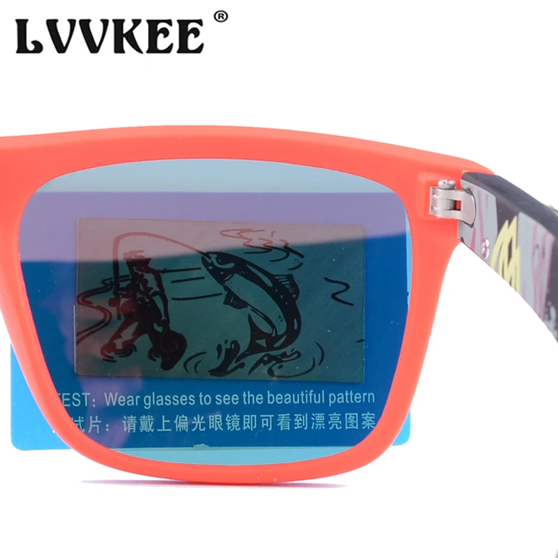 Горячие LVVKEE 2021 поляризованные мужские солнцезащитные очки Классический дизайн