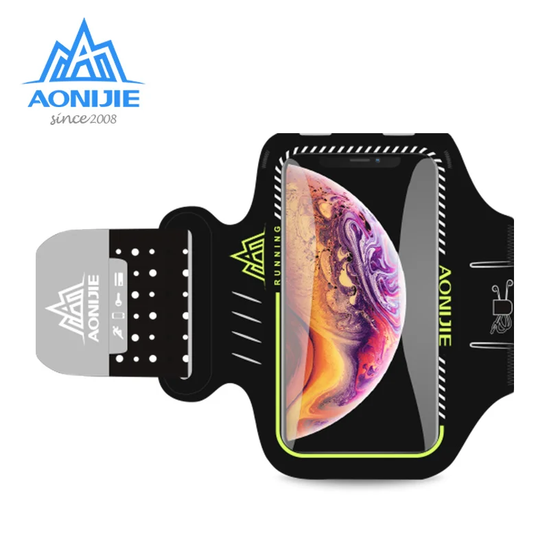 

AONIJIE A892S Water Resistant Cell Mobile Phone Sports Running Armband Arm Bag Jogging Case Holder Cover For Fitness Gym Workout