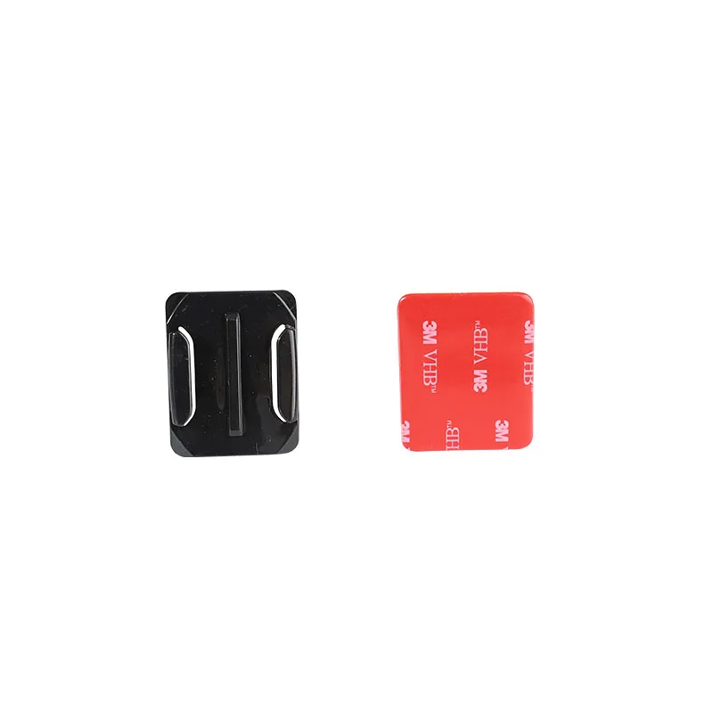Curved base Набор аксессуаров для экшн-камеры для GoPro SJCAM Sj4000 EKEN H9 Xiaomi Yi Xiaoyi 4K SONY DJI OSMO Go pro Hero 8 7 6 5 4 Session Kit - Цвет: Curved base