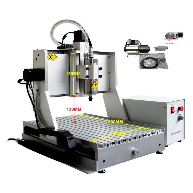 LY CNC 6040 ZH VFD 1 5 кВт Шпиндельный двигатель фрезерный станок по дереву мини PCB 3/4 оси