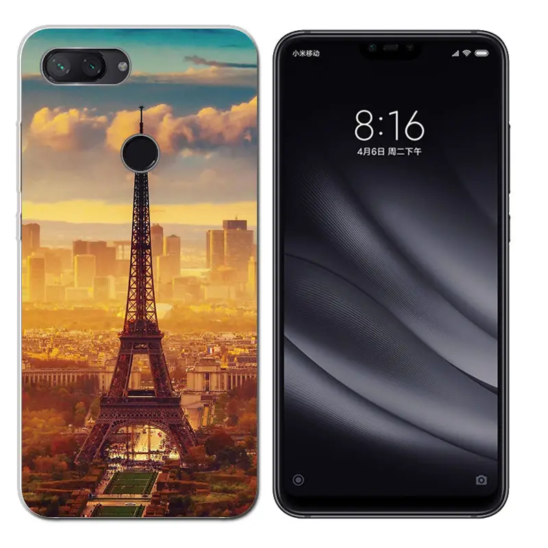 Прозрачный силиконовый чехол Arvin для Xiaomi Mi8 lite мягкий из ТПУ Mi A2 Lite Redmi 4X 6A Note5 Note6 Pro