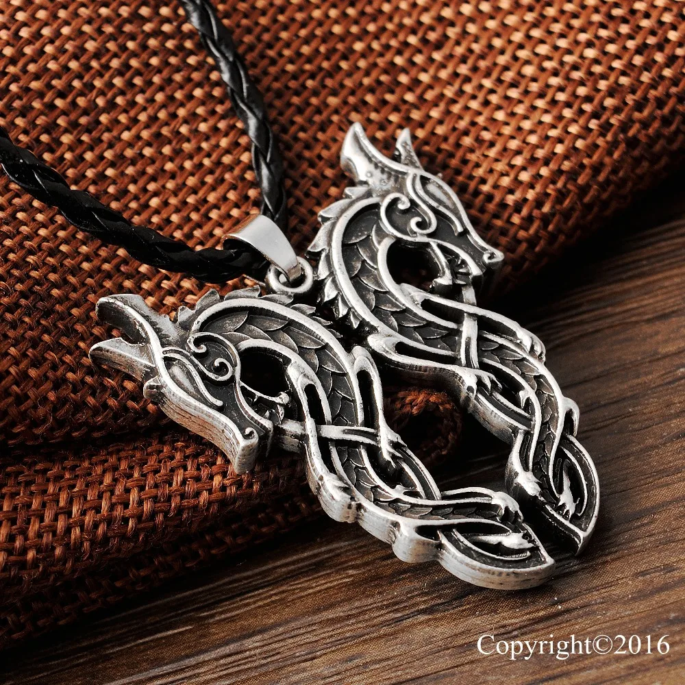 Женское ожерелье с подвеской в виде двух драконов|necklace gun|pendant designpendant heart necklace |
