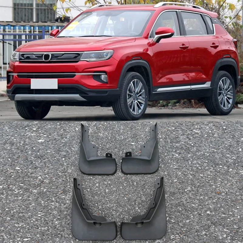 Литые Брызговики для changan cs15- cs55- cs35 плюс Брызговики передние и задние брызговики крыло - Цвет: for cs35 plus 2019