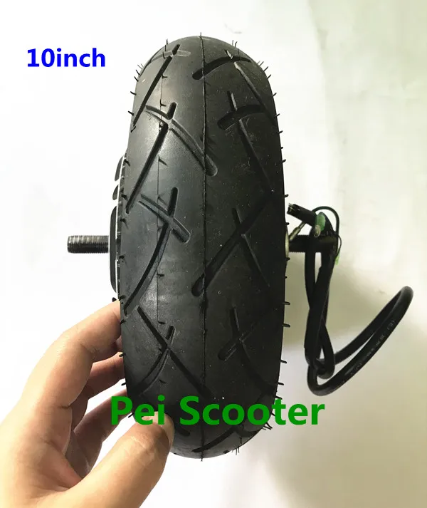 

10 inch 10inch BLDC strong power brushless no-gear wheel hub motor double shafts,Tire is easy to disassemble phub-10sp