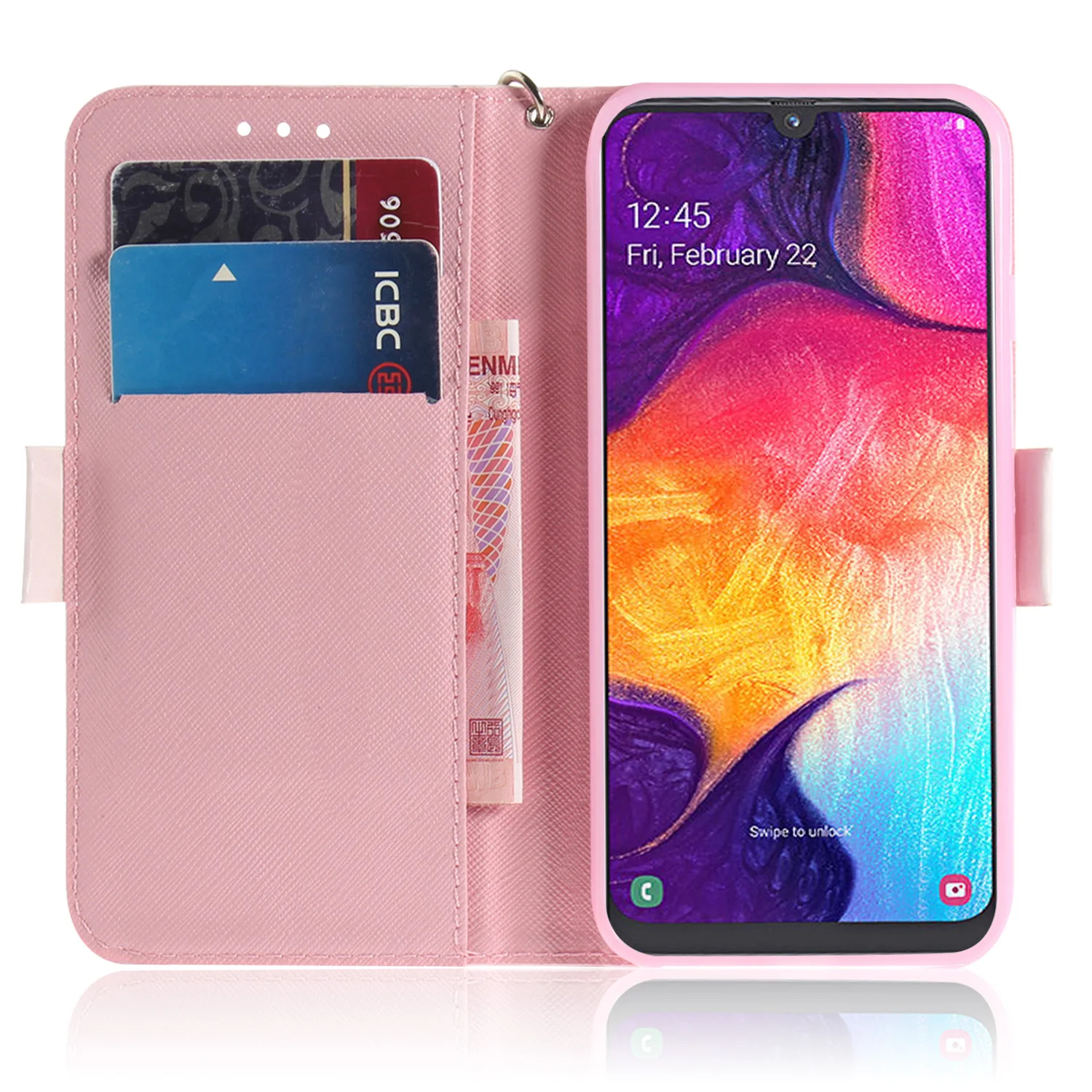 Чехол-кошелек для Samsung Galaxy A50 SM-A505FD кожаный чехол телефона SM A505FD A505FN SM-A505FN 2019 |