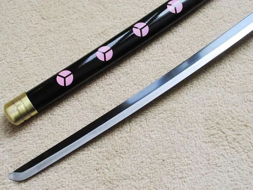 S2687 японский аниме ONE PIECE RORONOA ZORO SHUSUI GUN металлический меч 41 дюйм|metal sword|metal piecesmetal gun |