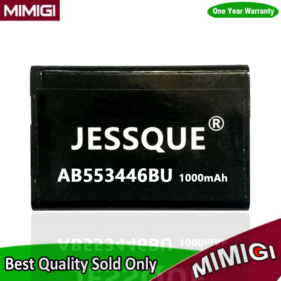 Jessque 1000 мАч AB553446BU аккумулятор для Samsung GT C5212 DuosGT B2100 C3300 C3300K xplorer C5130 B100 Bateria betterie