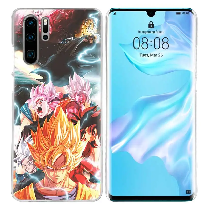 06 Чехол с Аниме Драконий жемчуг Z для huawei P20 P30 P Smart Nova 4 3i P10 P9 P8 mate 10 20 lite Pro Mini жесткий чехол для телефона из ПК - Цвет: 06