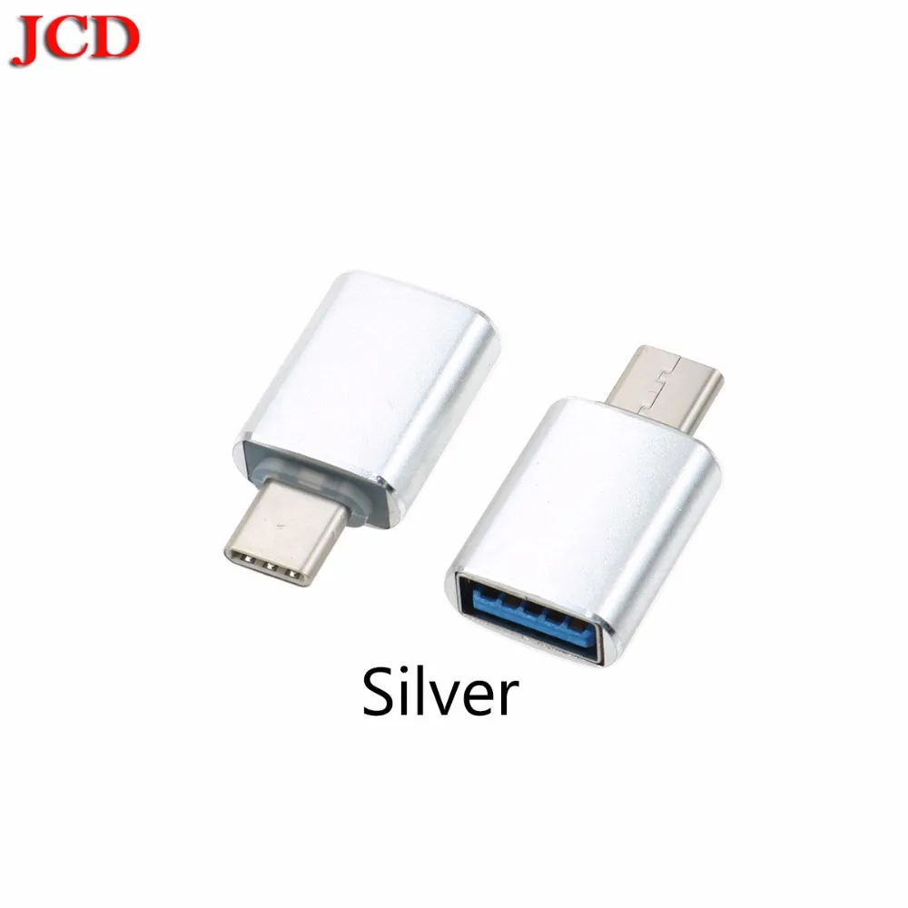 JCD USB 3.0 Female Adapter Type-C OTG Cable Type C USB-C Converter for Huawei P9 P10 Mouse Keyboard DIsk Flash | Мобильные телефоны