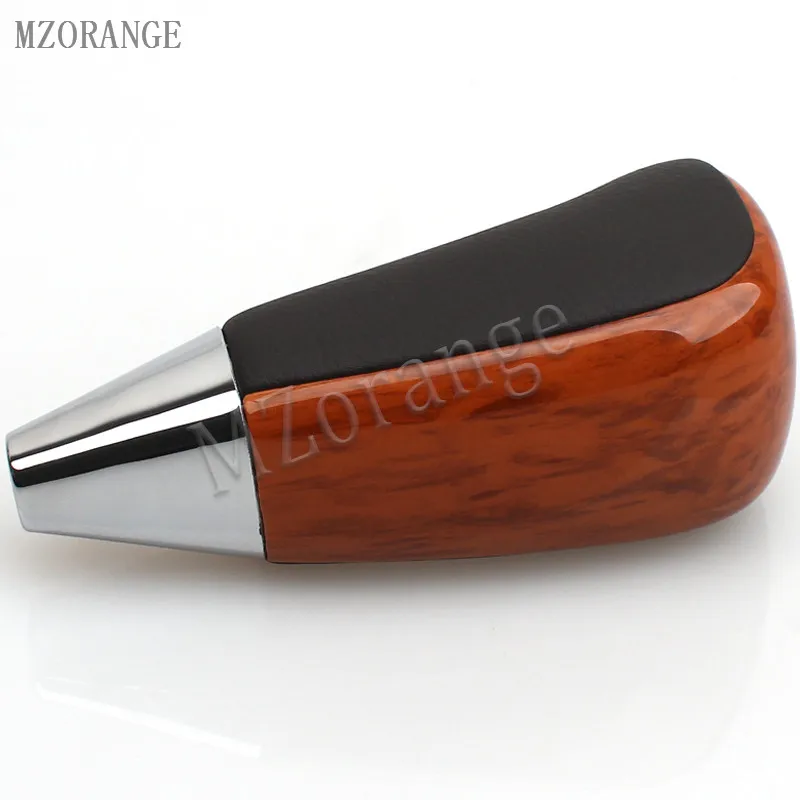 MZORANGE 1 шт. кожа Автоматическая коробка передач ручка переключения передач для Toyota LC200 Land Cruiser 2008- черный/коричневый
