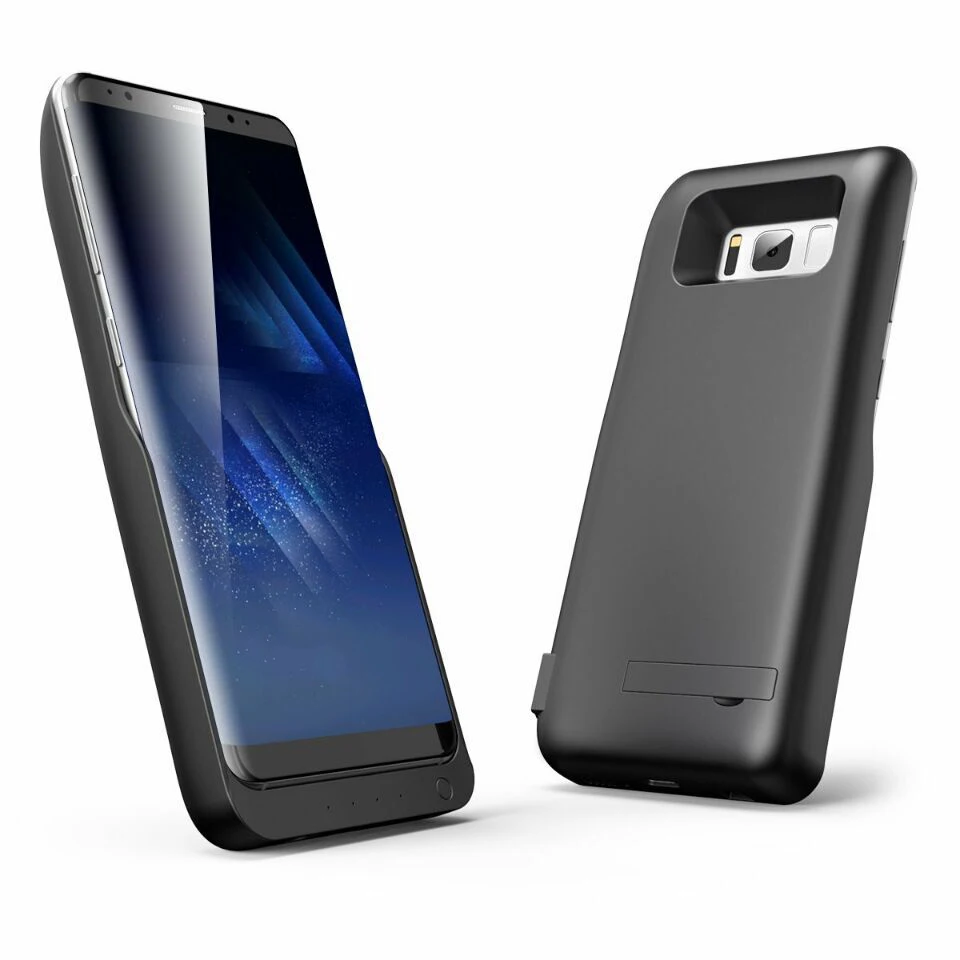 Новый чехол для Samsung Galaxy S8 5500 мАч портативный Перезаряжаемый внешний аккумулятор
