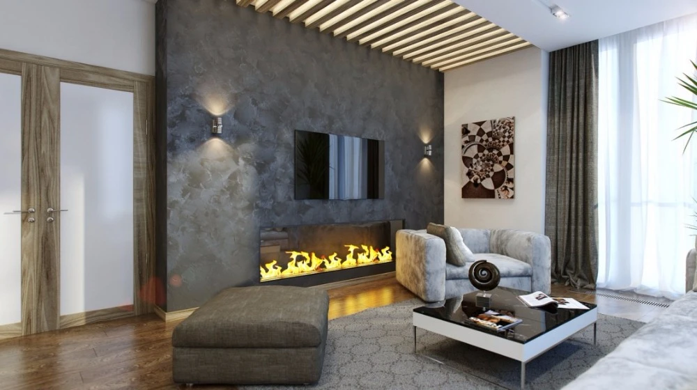 

Inno living fire 60 inch lareira bio etanol fireplace burners