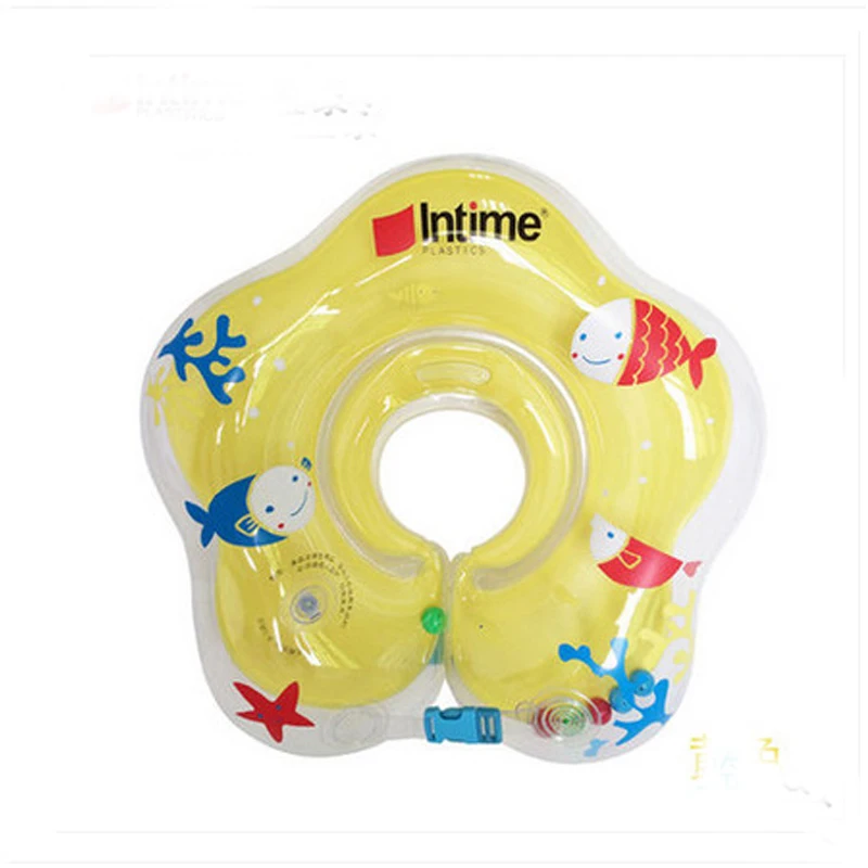 Новинка 2016 года детское надувное кольцо труба с воротником для плавания высокое