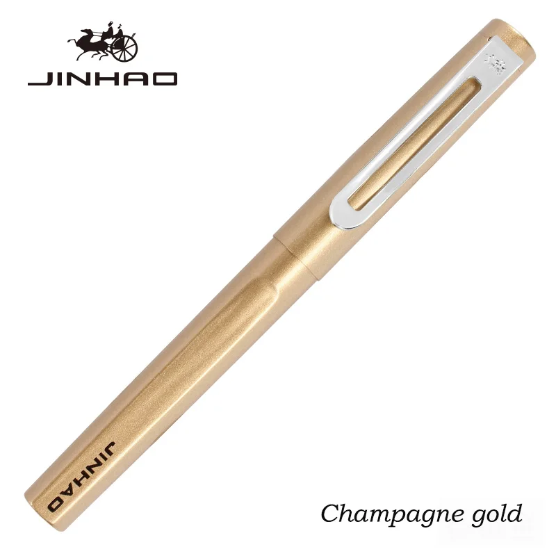 Jinhao 599 авторучка Iraurita чернильная ручка Роскошная металлическая ручка Stylo Plume Caneta Tinteiro стильные офисные канцелярские принадлежности для письма высокий подарок