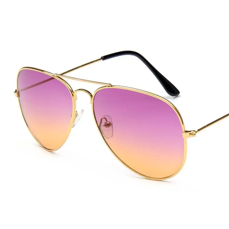 Double color Sunglasses Men Polarized Brand Classic Metal Pilot Glasses For Women Brown Lens Fashion Style UV400 Gafas De Sol | Аксессуары