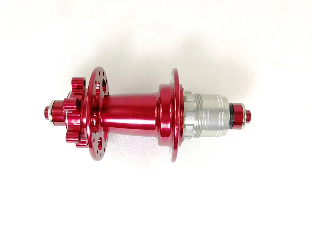 Задняя Ступица Powerway M81 24H 28H 32H 36H MTB XC AM велосипедная дисковая ступица QR M10 M12 X12 142 мм